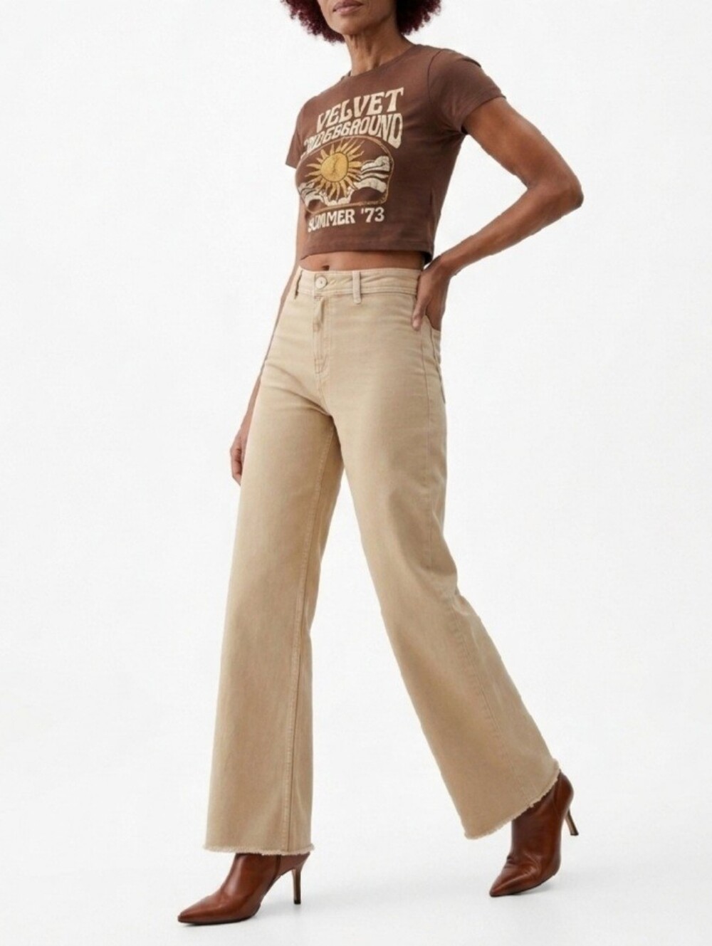 Zara "The Marine Straight" High-Rise Jeans